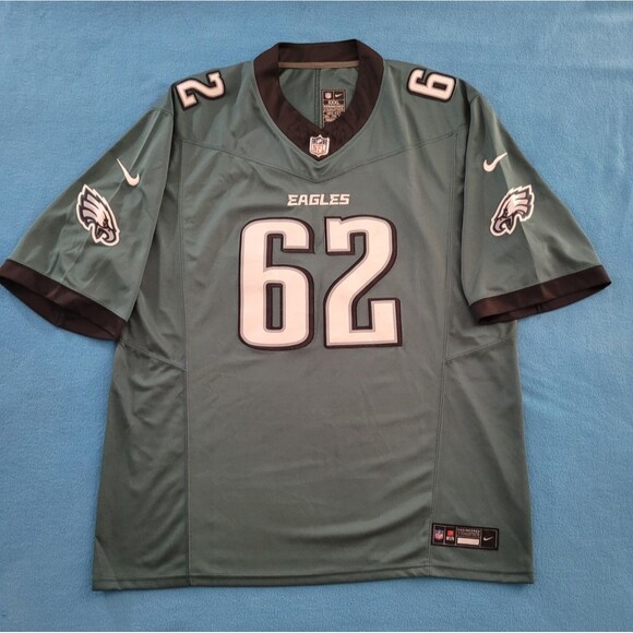 Nike Other - Nike Engineered Jersey Philadelphia Eagles Jason Kelce Midnight Green Mens 3XL